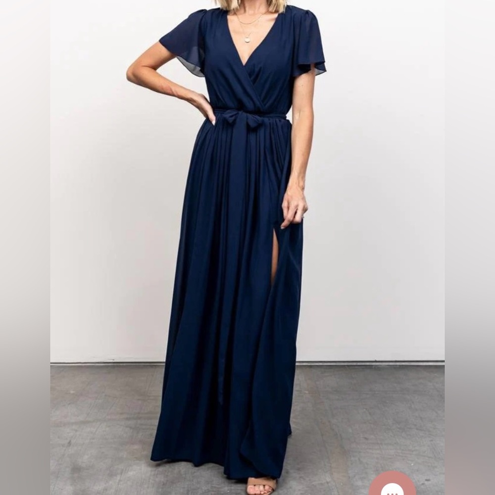 Baltic Born size XXL navy blue maxi dress